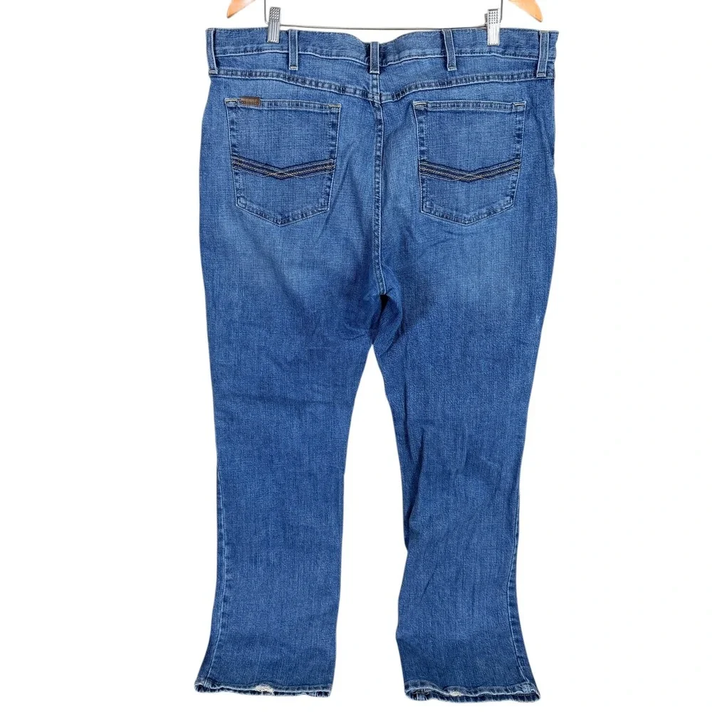 Ariat M4 Relaxed‎ Straight Leg Jeans Mens 40x34 Blue Legacy Stretch Denim